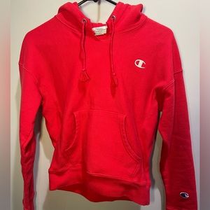 Red Champion Hoodie
